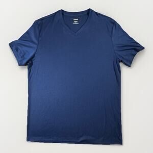Alfani Mens Navy Blue Tee Shirt with Stretch Size M NWOT